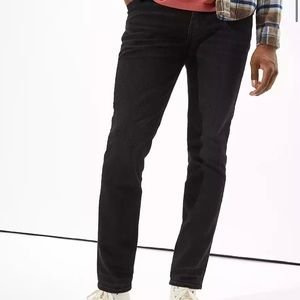 Men’s American Eagle Slim Flex Jeans Black